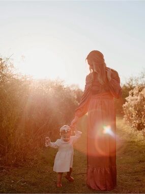 Pinkblush Dusty Rose Satin Maxi Dress